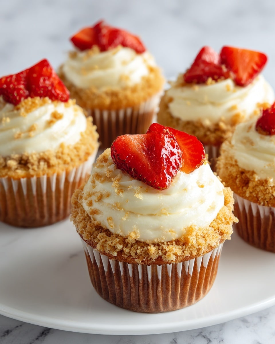 Strawberry Cream Cheese Muffins Recipe - Recipe Image