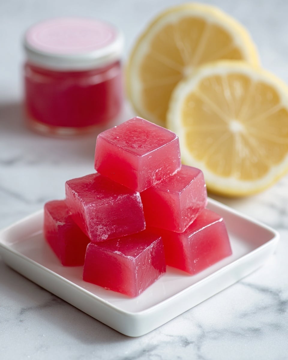 Raspberry Lemonade Electrolyte Gummies Recipe - Recipe Image
